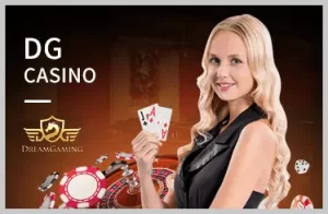 Cards being dealt at live blackjack table on taya77