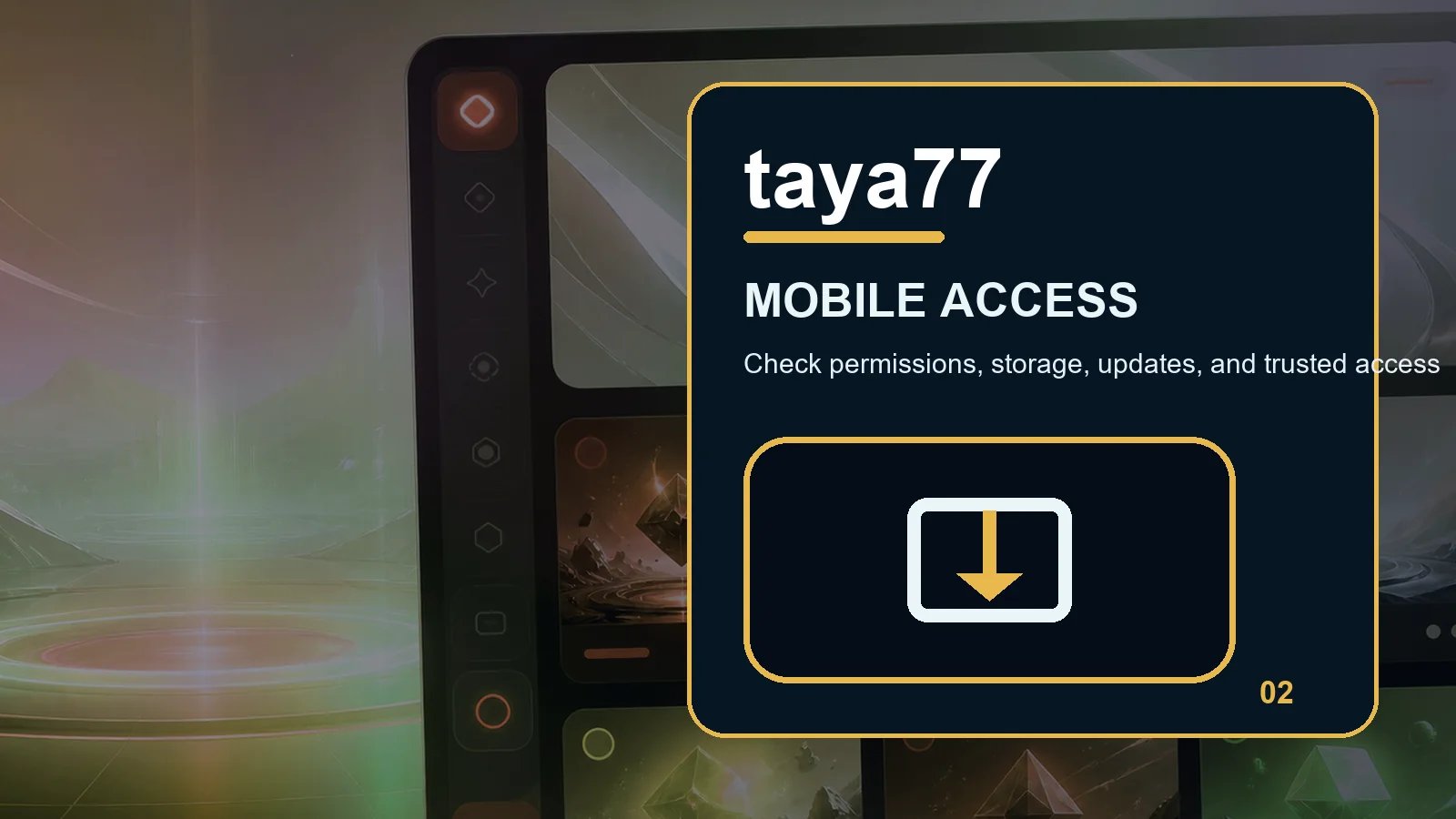 taya77 download full-width visual guide 2