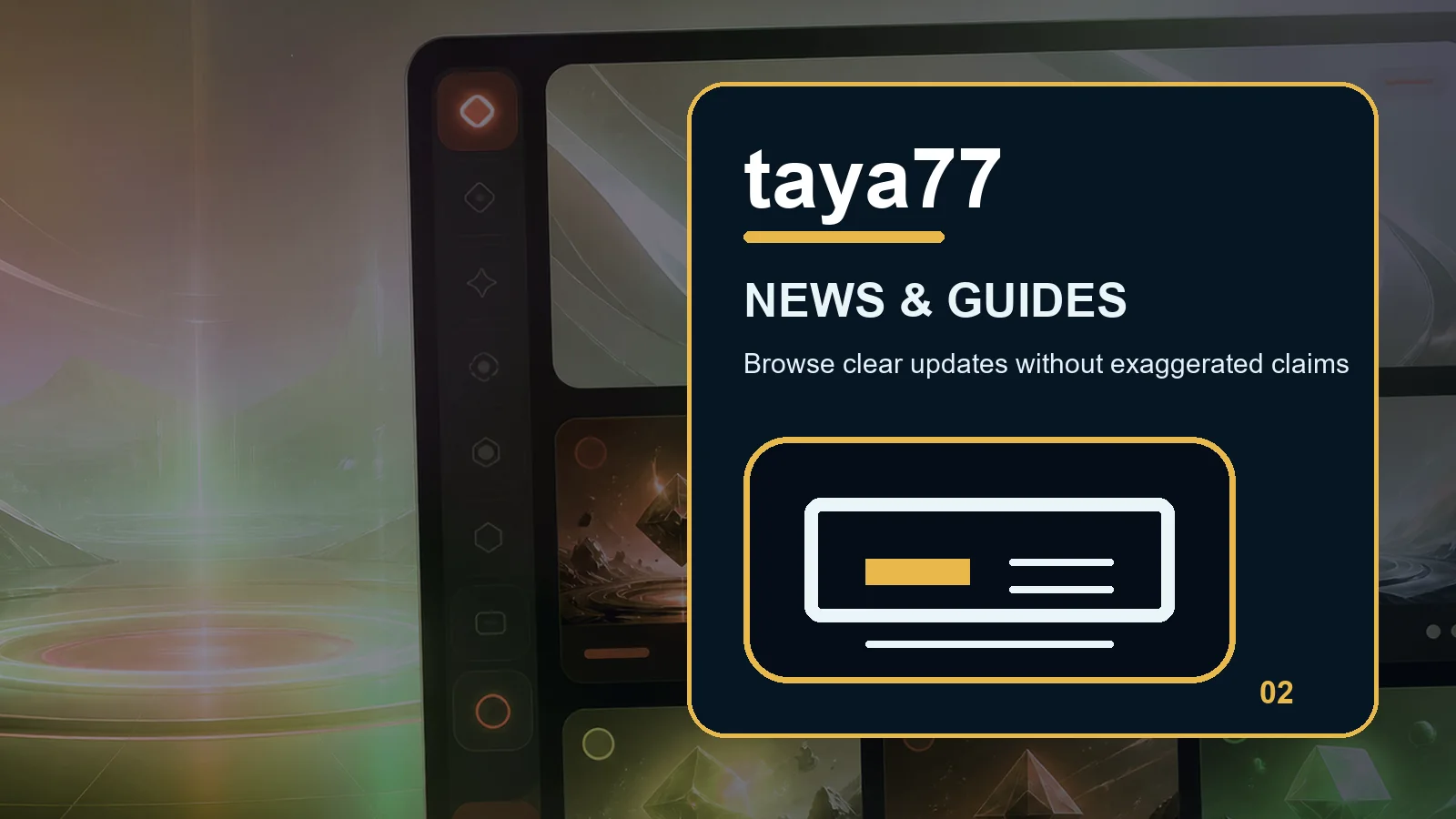 taya77 news full-width visual guide 2